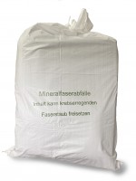 Mineralwollsäcke KMF Gewebesack 140 x 220 cm mit Aufdruck Druck